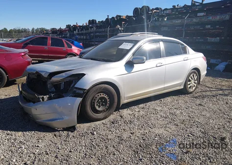 2010 Honda Accord 2.4 Lx from USA, damaged, VIN 1HGCP2F3XAA041528